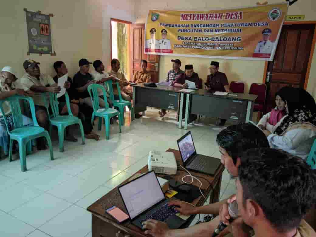 Pembahasan Perdes Retribusi